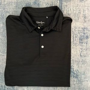 Walter Hagen men’s short sleeve large black stripe